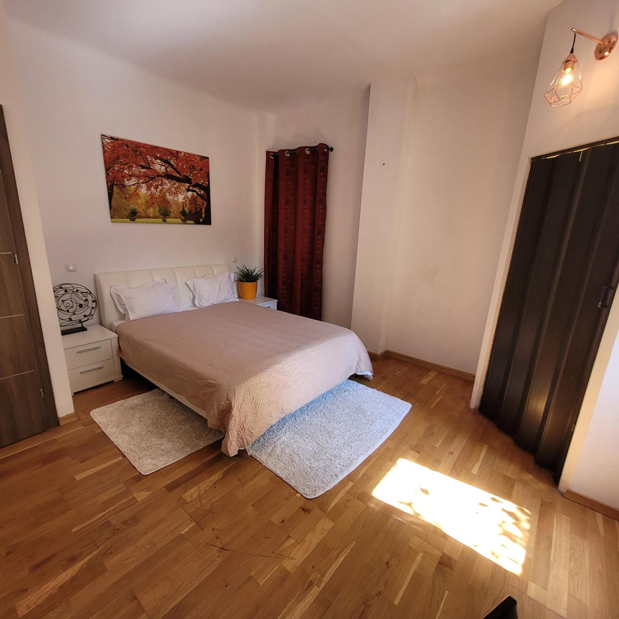 Anastasia Balcescu Apart 4 Self Check In Code From 2Pm Kitchen And Bedroom Bukarest Exteriör bild